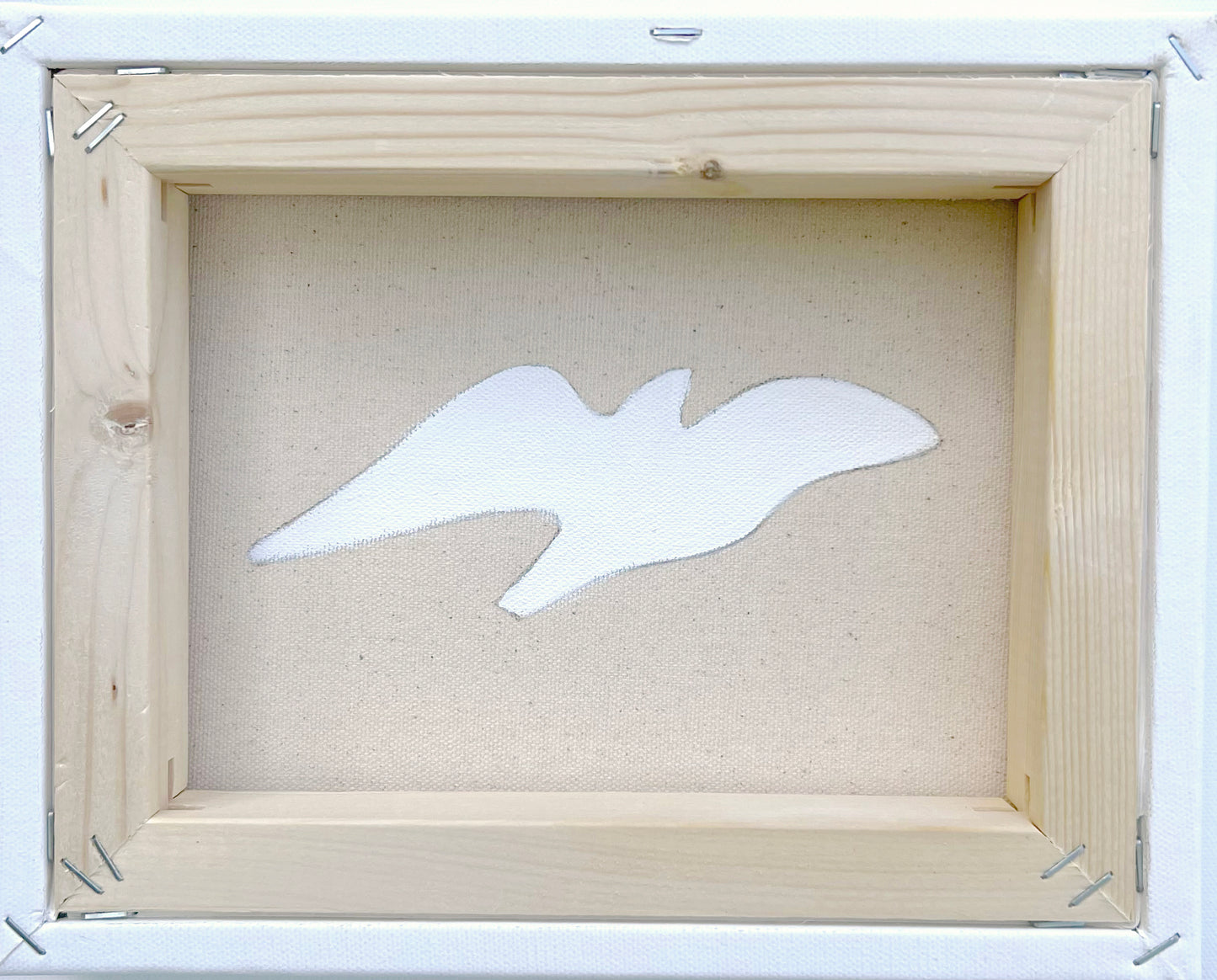 Dove with Natural Frame