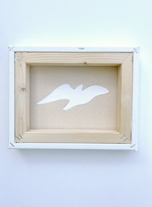 Dove with Natural Frame